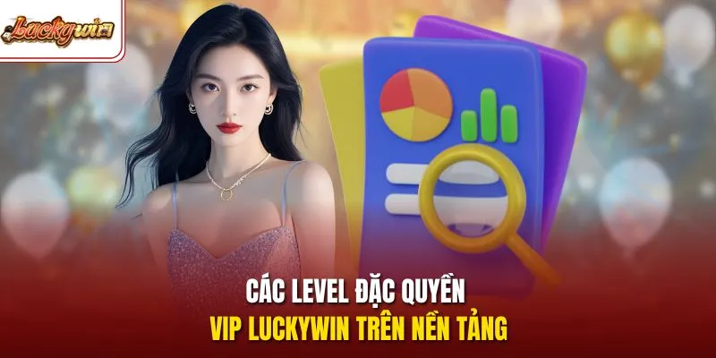 Các level đặc quyền VIP LUCKYWIN trên nền tảng 
