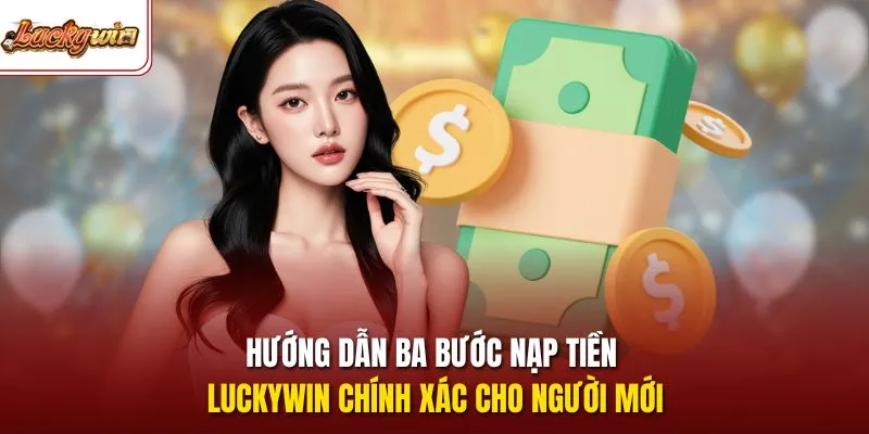 Hướng dẫn ba bước nạp tiền LUCKYWIN chính xác cho người mới